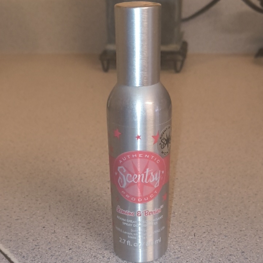 Scentsy Brand Lemon & Berries Room/Car Spray-Brand New